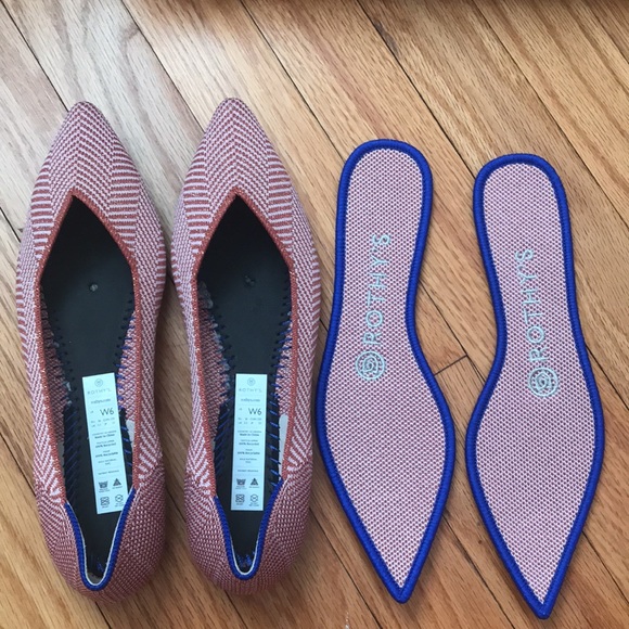 Rothy's Amber Herringbone Points - Picture 5 of 7